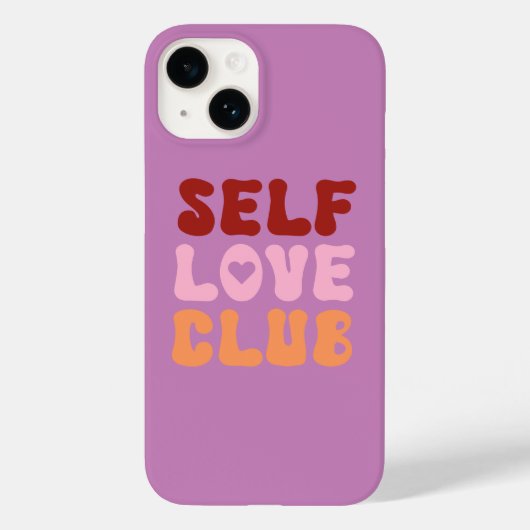 Self Love Club iPhone Case (Achterkant)