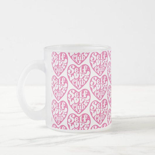 Self Love Club Mug Matglas Koffiemok (Links)
