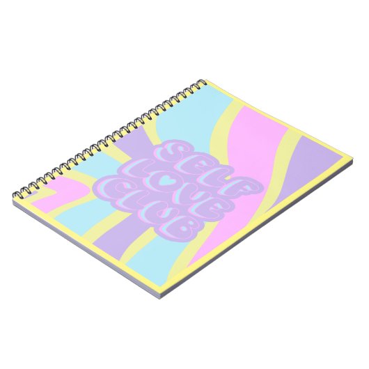 SELF LOVE CLUB NOTITIEBOEK (Linkerzijde)