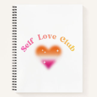 Self Love Club – Retro Design voor Vrouwelijke Emp Notitieboek