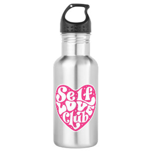 Self Love Club Roodvrijstalen Waterfles