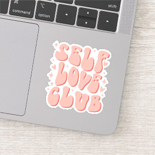 Self Love Club, Self Love, Mental Health Sticker