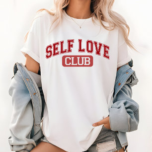 Self-Love Club Shirt, Vrouwenempowerment Gift T-shirt