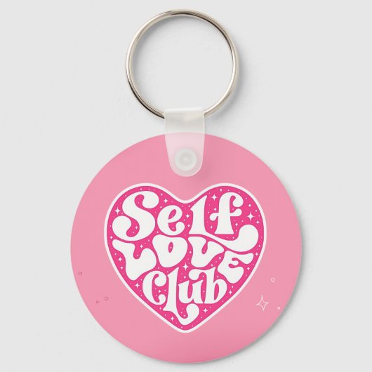 Self Love Club Sleutelhanger (Voorkant)