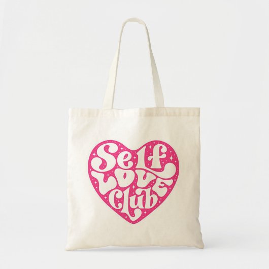 Self Love Club Tote Bag (Voorkant)