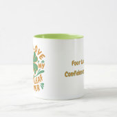 Self Love Four Leaf Clover Motivatie Mok (Midden)
