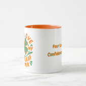 Self Love Four Leaf Clover Motivatie Mok (Midden)