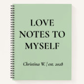 Self Love Journal voor Vrouwen, Affirmatietijdschr Notitieboek (Voorkant)