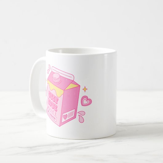 Self Love Juice Koffiemok (Voorkant links)