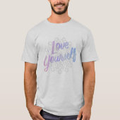 "Self-Love Manifest: omarm je koopwaar T-shirt (Voorkant)