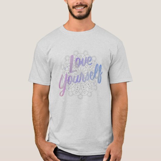 "Self-Love Manifest: omarm je koopwaar T-shirt (Voorkant)