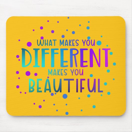 Self-Love Mousepad Muismat (Voorkant)