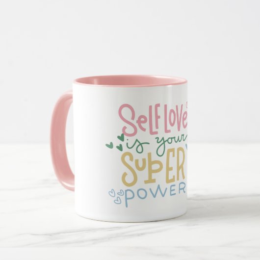 Self Love Mug Mok (Voorkant links)