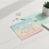 Self Love Quote Flat Card