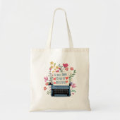 Self Love Quote Tote Bag  (Voorkant)