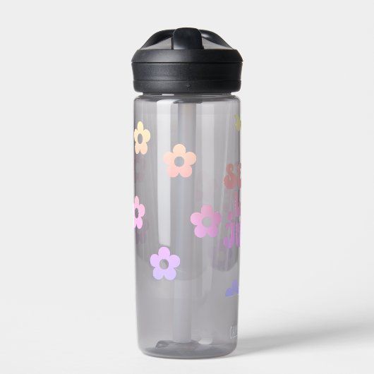 Self Love Retro Floral Waterfles (Voorkant)