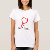 Self Love White T-shirt (Voorkant)