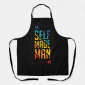 Self Made Man | Funny LGBTQ | Pride Month Schort (Voorkant)