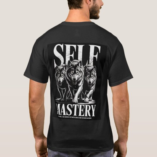 Self Mastery – Alpha Discipline Tee T-shirt (Achterkant)