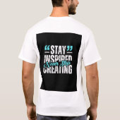 Self motivation quote t shirt  (Achterkant)