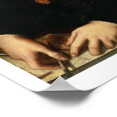 Self Portrait, 1566-68 (olie op canvas) Poster (Hoek)