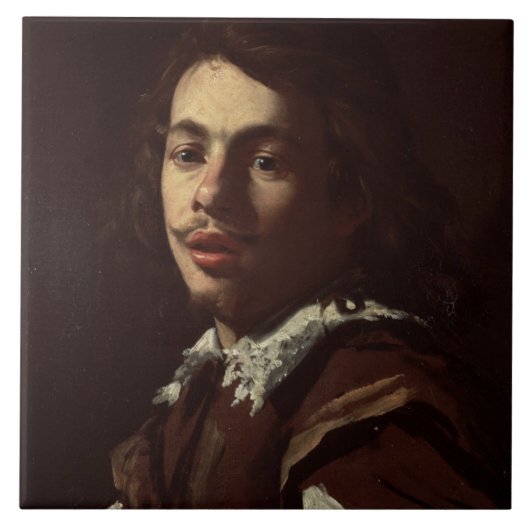 Self Portrait, 1620 (olie op canvas) Tegeltje (Voorkant)
