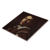 Self Portrait, 1620 (olie op canvas) Tegeltje (Zijkant)