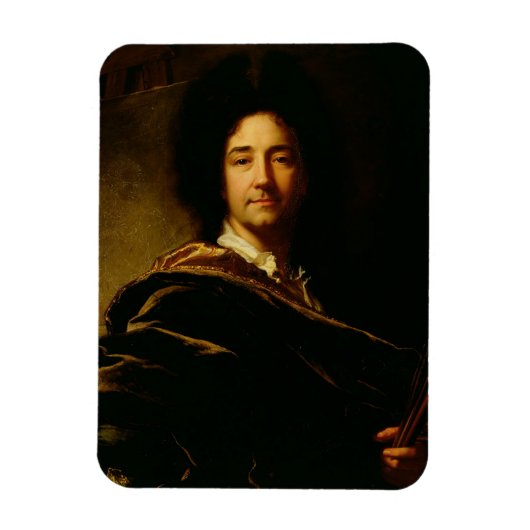 Self Portrait, 1716 (olie op canvas) Magneet (Verticaal)