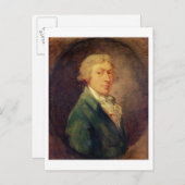 Self Portrait, 1787 (olie op canvas) 2 Briefkaart (Voorkant / Achterkant)