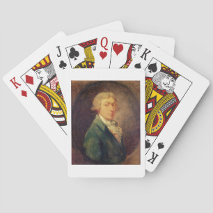 Self Portrait, 1787 (olie op canvas) 2 Pokerkaarten
