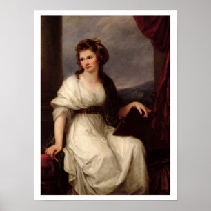 Self Portrait, 1787 (olie op canvas) Poster