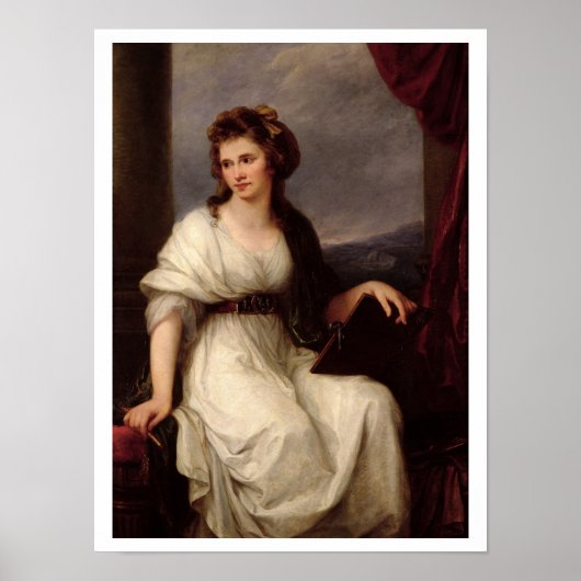 Self Portrait, 1787 (olie op canvas) Poster (Voorkant)