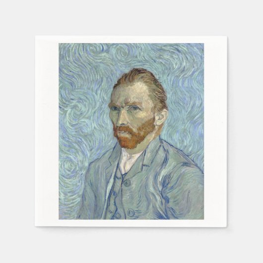Self Portrait 1889 by Vincent van Gogh Servet (Voorkant)