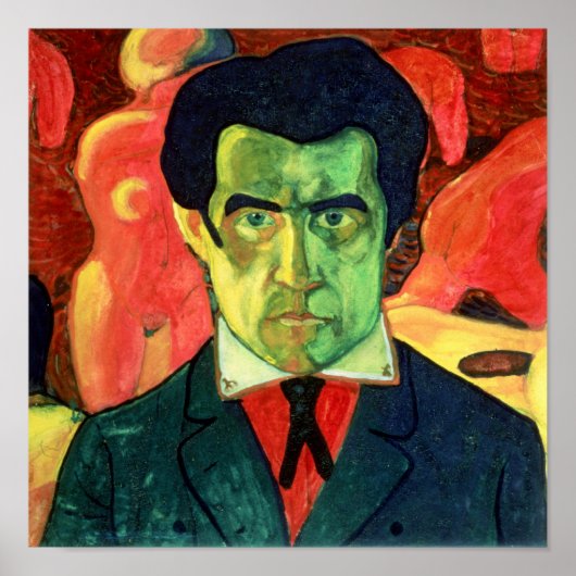 Self Portrait, 1908 Poster (Voorkant)