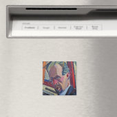 Self Portrait, 1913 Magneet (Insitu (Vaatwasser))