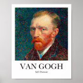Self-Portrait by Vincent van Gogh Poster (Voorkant)