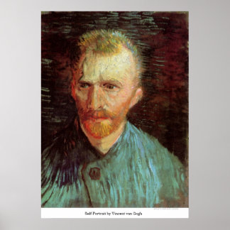 Self-Portrait by Vincent van Gogh Poster