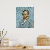 Self-Portrait by Vincent van Gogh Poster (Keuken)