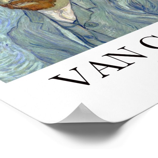 Self-portrait by Vincent van Gogh Poster (Hoek)