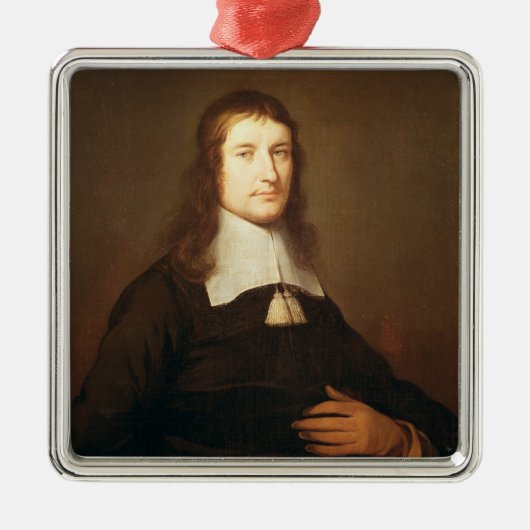 Self Portrait, c.1625 Metalen Ornament (Voorkant)