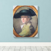 Self Portrait, c.1780 Canvas Afdruk (Insitu (Houten vloer))