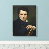 Self Portrait, c.1818 Canvas Afdruk (Insitu (Houten vloer))