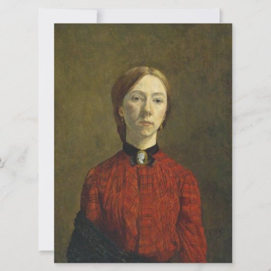 Self-Portrait (door Gwen John) Kaart (Voorkant)