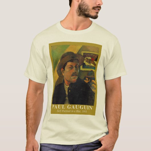 Self Portrait in a Hat T-shirt (Voorkant)