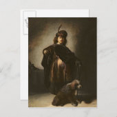 Self Portrait in Oriental Costume, 1631 Briefkaart (Voorkant / Achterkant)