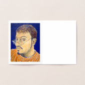 SELF PORTRAIT: ORANJE, WITTE, BLUE 2005 FOLIE KAARTEN (Binnen)