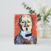Self-Portrait, schilderij van Alexi Jawlensky, 190 Briefkaart (Staand voorkant)