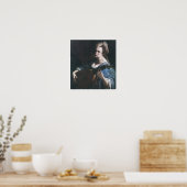 Self-Portrait Speel a Lute, 1615-17 Poster (Keuken)
