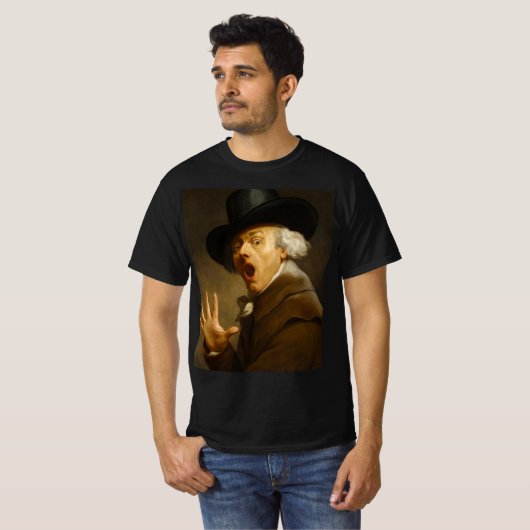 Self-Portrait, The Surprise by Joseph Ducreux T-shirt (Voorkant volledig)