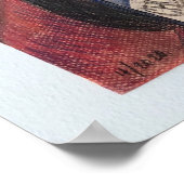 "Self-Portrait Tijdens een pandemie" door Barbara  Poster (Hoek)